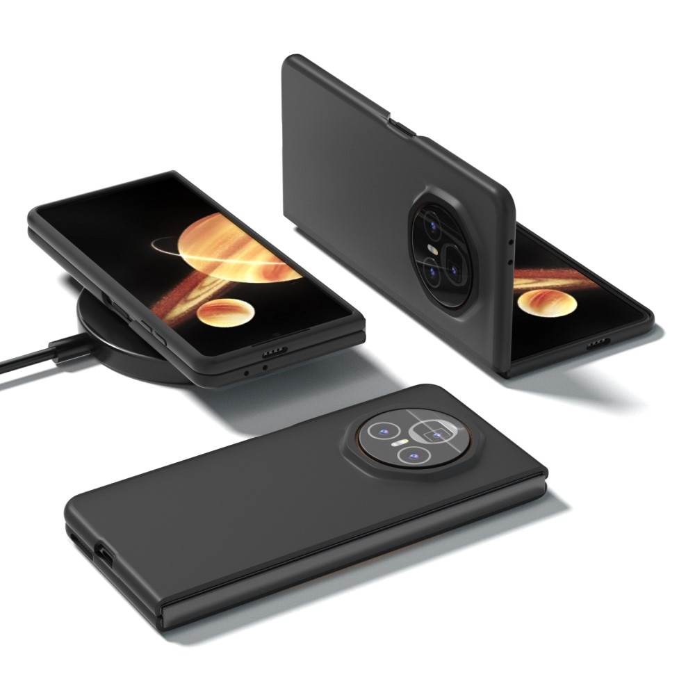 Hard Case Rubberized Honor Magic V3 Musta