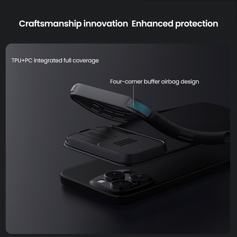 CamShield Kuori iPhone 16 Pro Max Harmaa