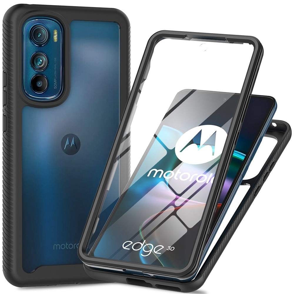 Full Protection Case Motorola Edge 50 Ultra Musta
