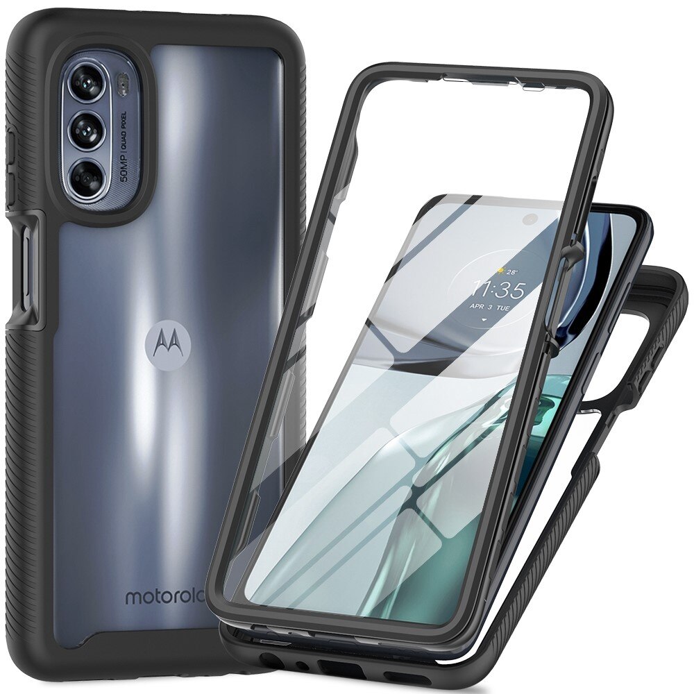 Full Protection Case Motorola Moto G62 Musta