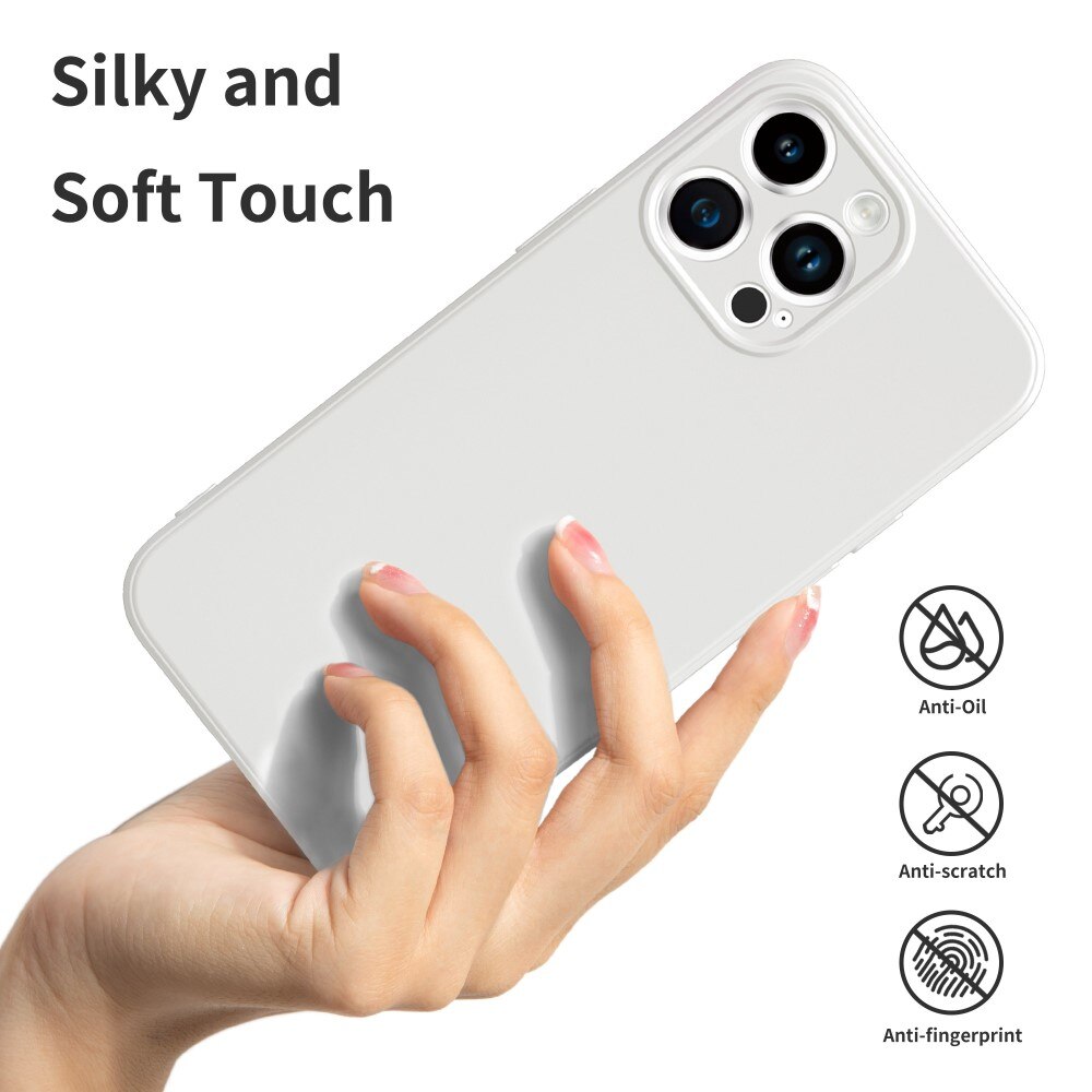 Soft TPU Case iPhone 14 Pro Max valkoinen