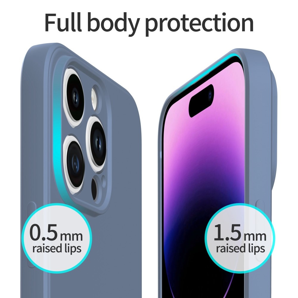 Soft TPU Case iPhone 14 Pro sininen