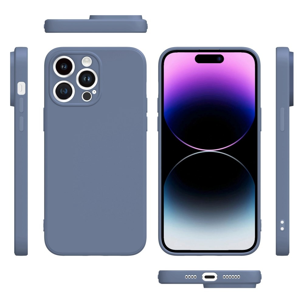 Soft TPU Case iPhone 14 Pro sininen