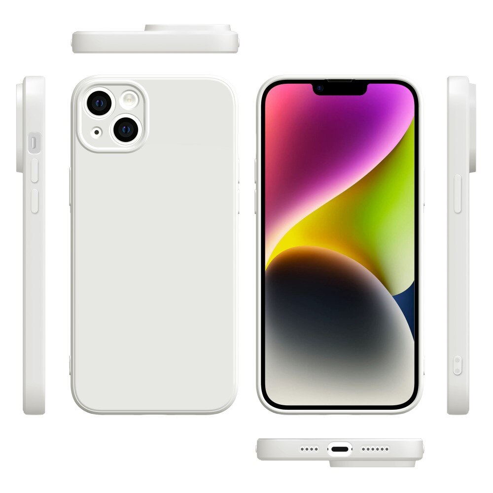 Soft TPU Case iPhone 14 valkoinen