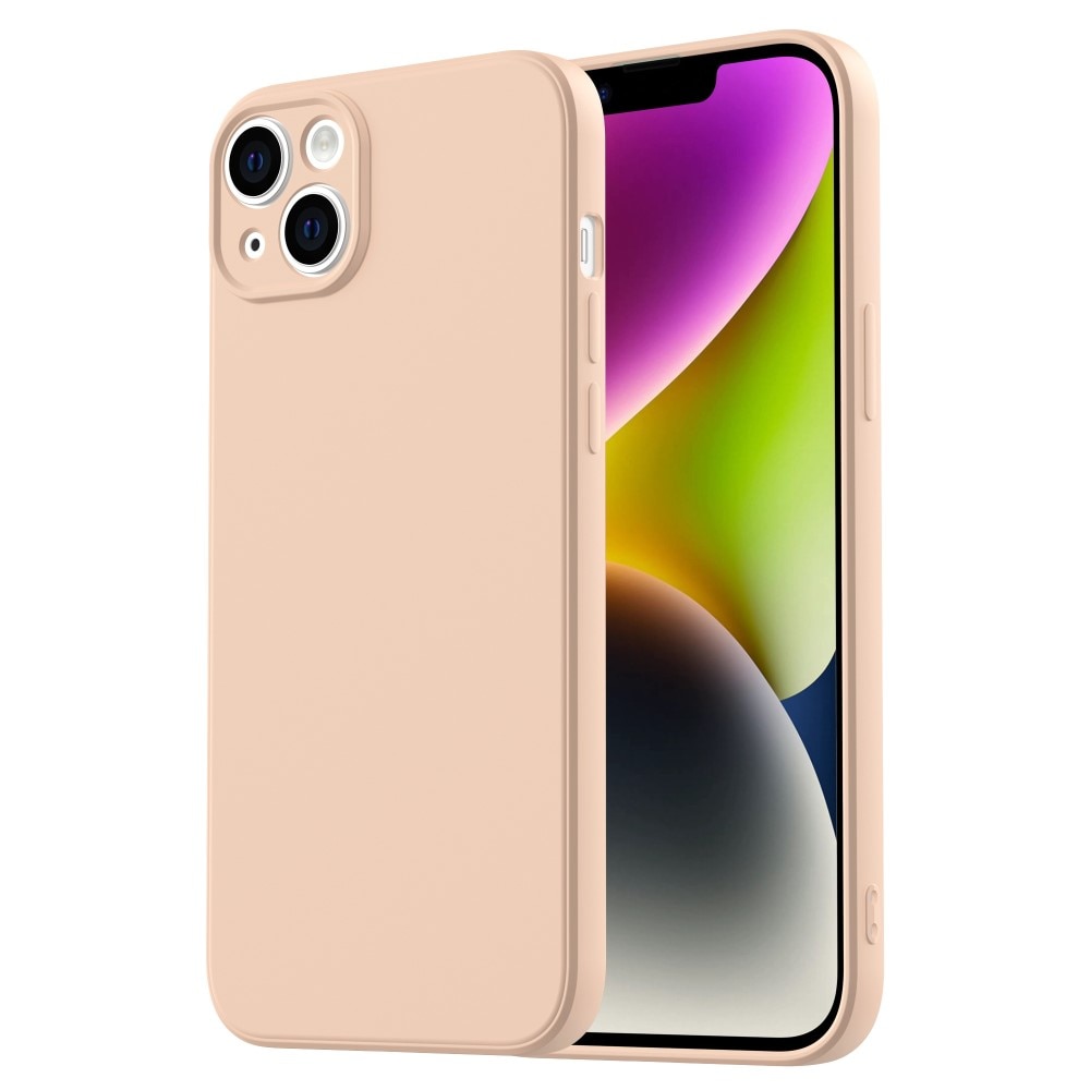 Soft TPU Case iPhone 14 Plus vaaleanpunainen