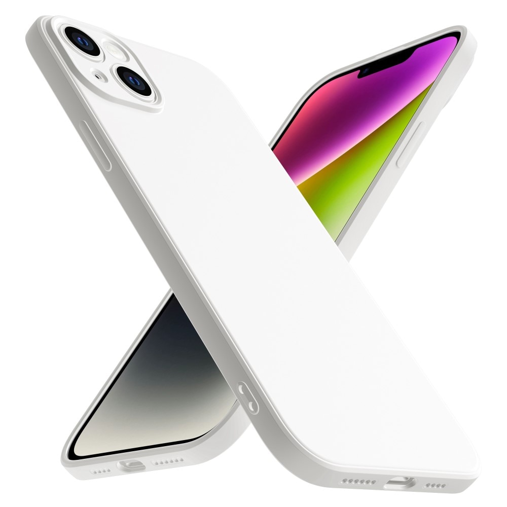 Soft TPU Case iPhone 14 Plus valkoinen