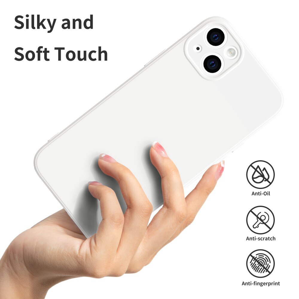 Soft TPU Case iPhone 14 Plus valkoinen