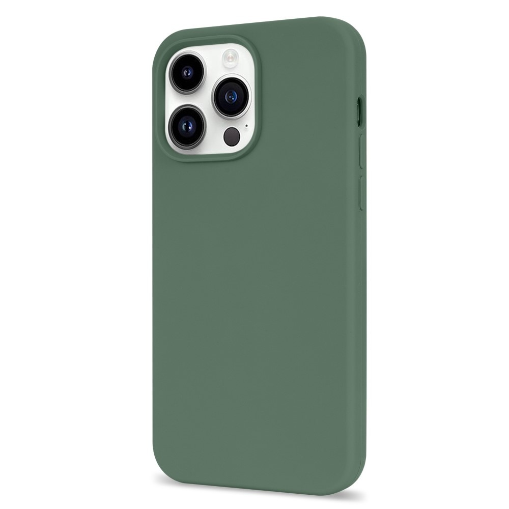 Silikonikuori iPhone 14 Pro vihreä