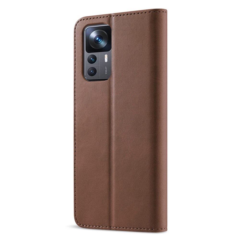 Lompakkokotelot Xiaomi 12T/12T Pro ruskea