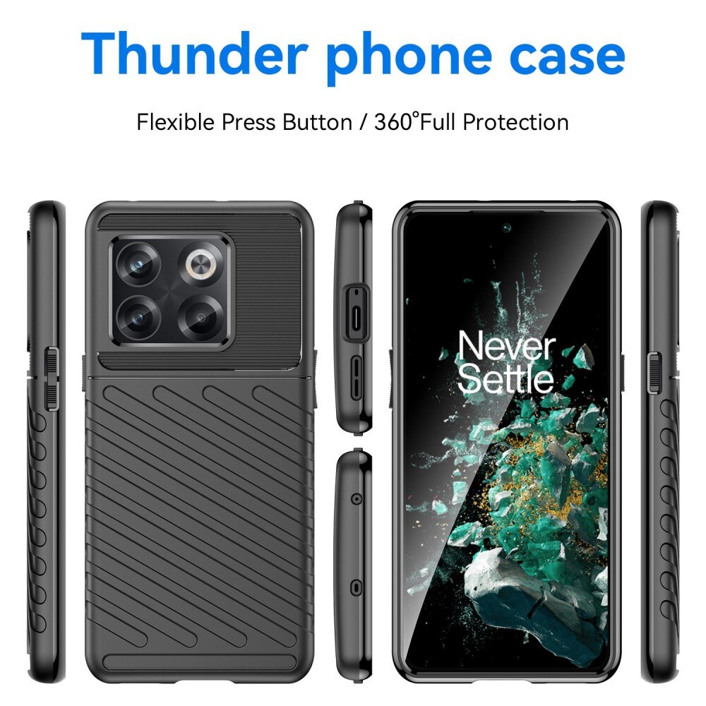 Thunder TPU Case OnePlus 10T black