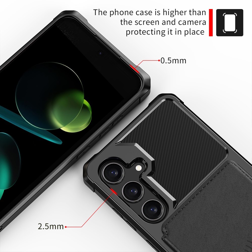 Tough Multi-slot Case Samsung Galaxy A56 Musta