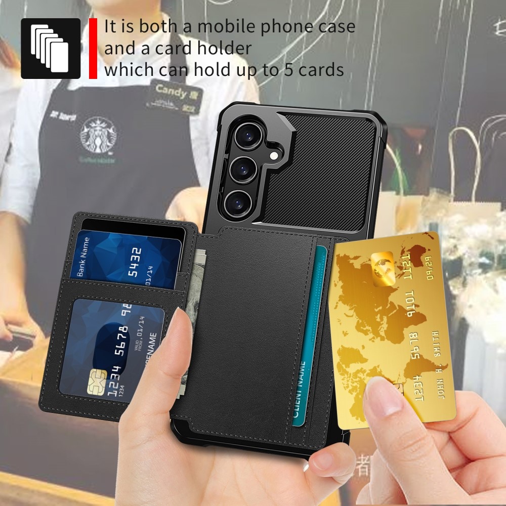 Tough Multi-slot Case Samsung Galaxy A16 Musta
