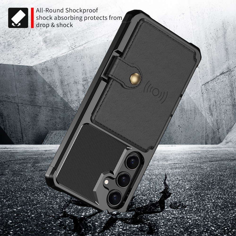 Tough Multi-slot Case Samsung Galaxy A16 Musta