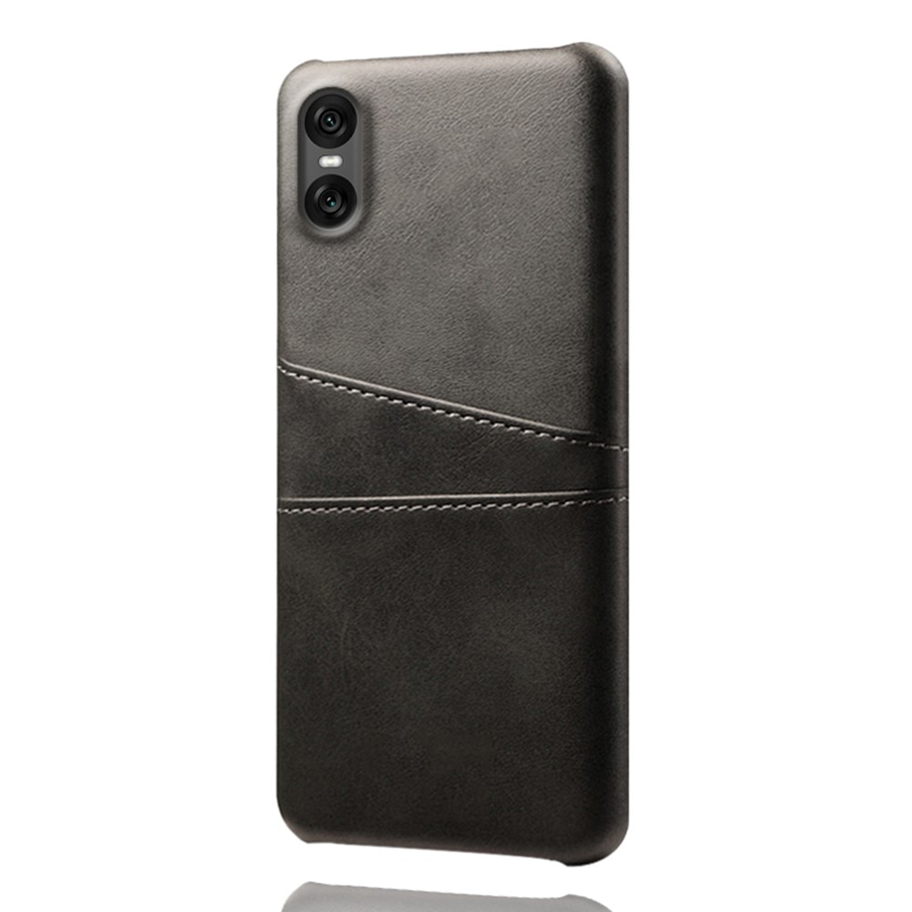Card Slots Case Sony Xperia 10 VII Musta