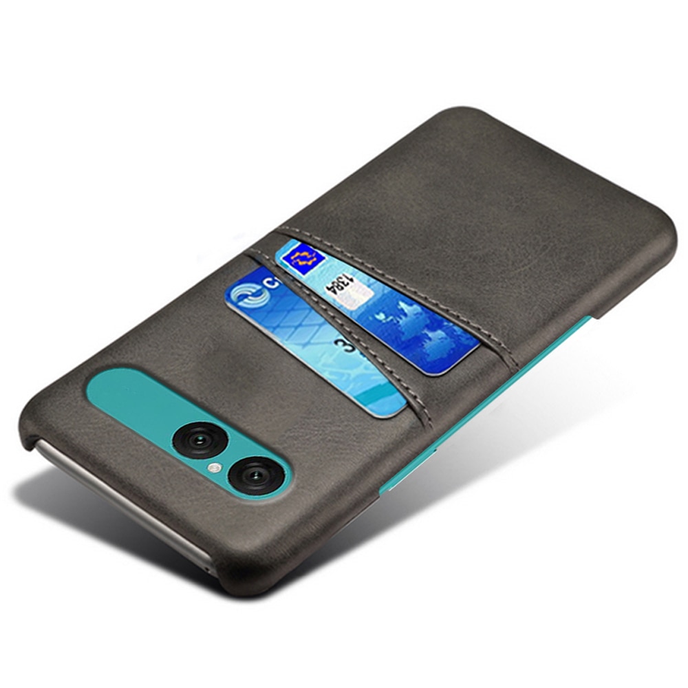 Card Slots Case Sony Xperia 10 VII Musta