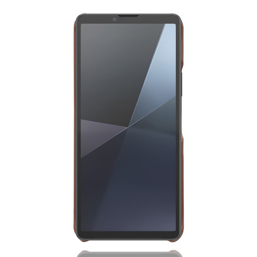 Card Slots Case Sony Xperia 10 VII Ruskea