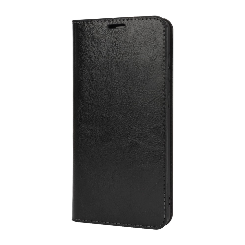 Suojakotelo Aito Nahka Samsung Galaxy S25 Edge Musta