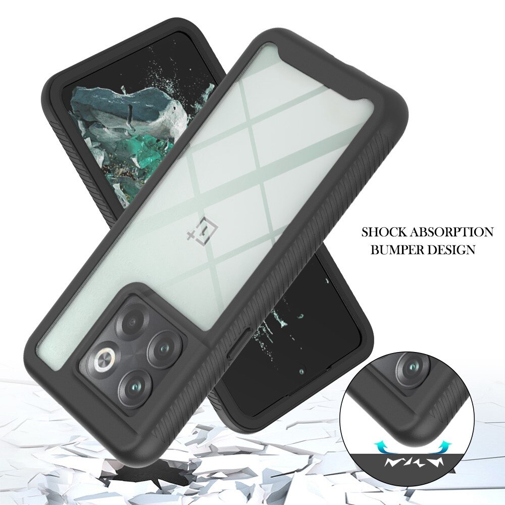 Full Cover Kuori  OnePlus 10T Musta