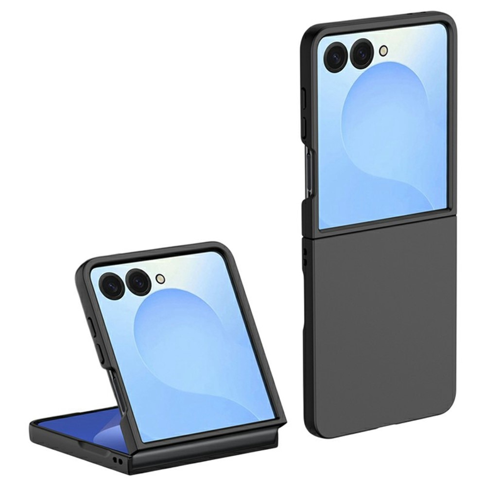 Hard Case Rubberized Samsung Galaxy Z Flip 7 musta
