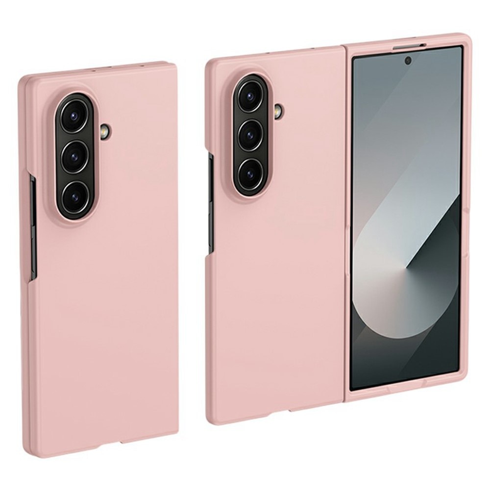 Hard Case Rubberized Samsung Galaxy Z Fold 7 Vaaleanpunainen