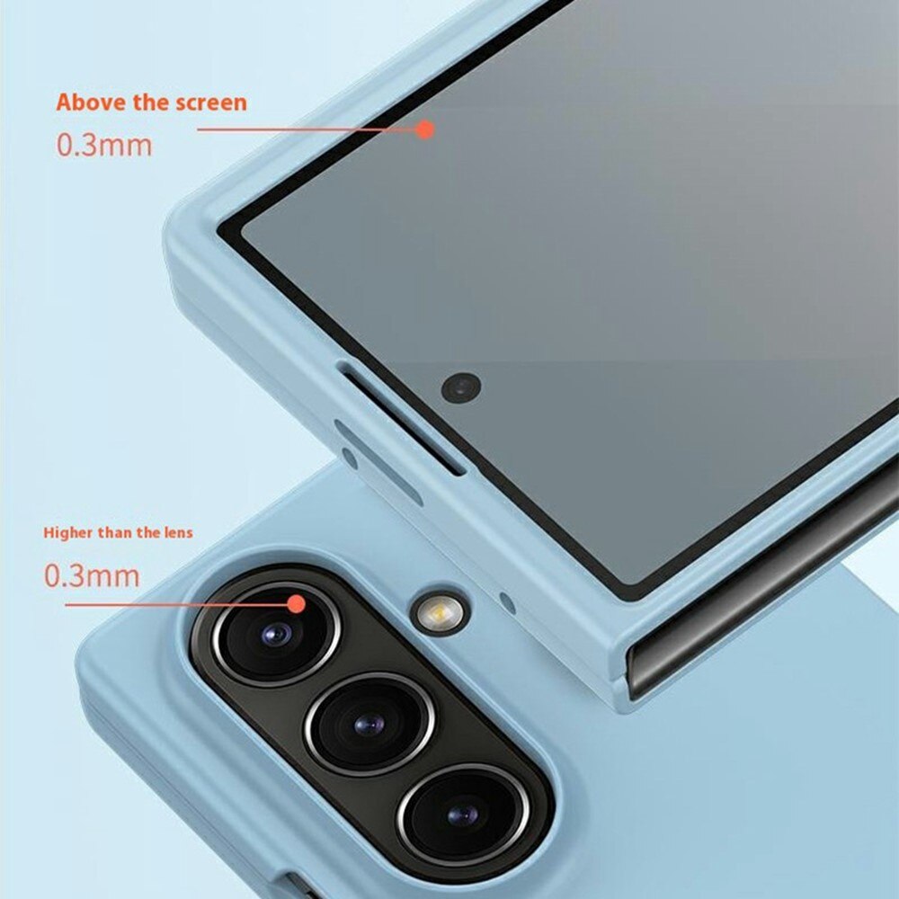 Hard Case Rubberized Samsung Galaxy Z Flip 7 musta