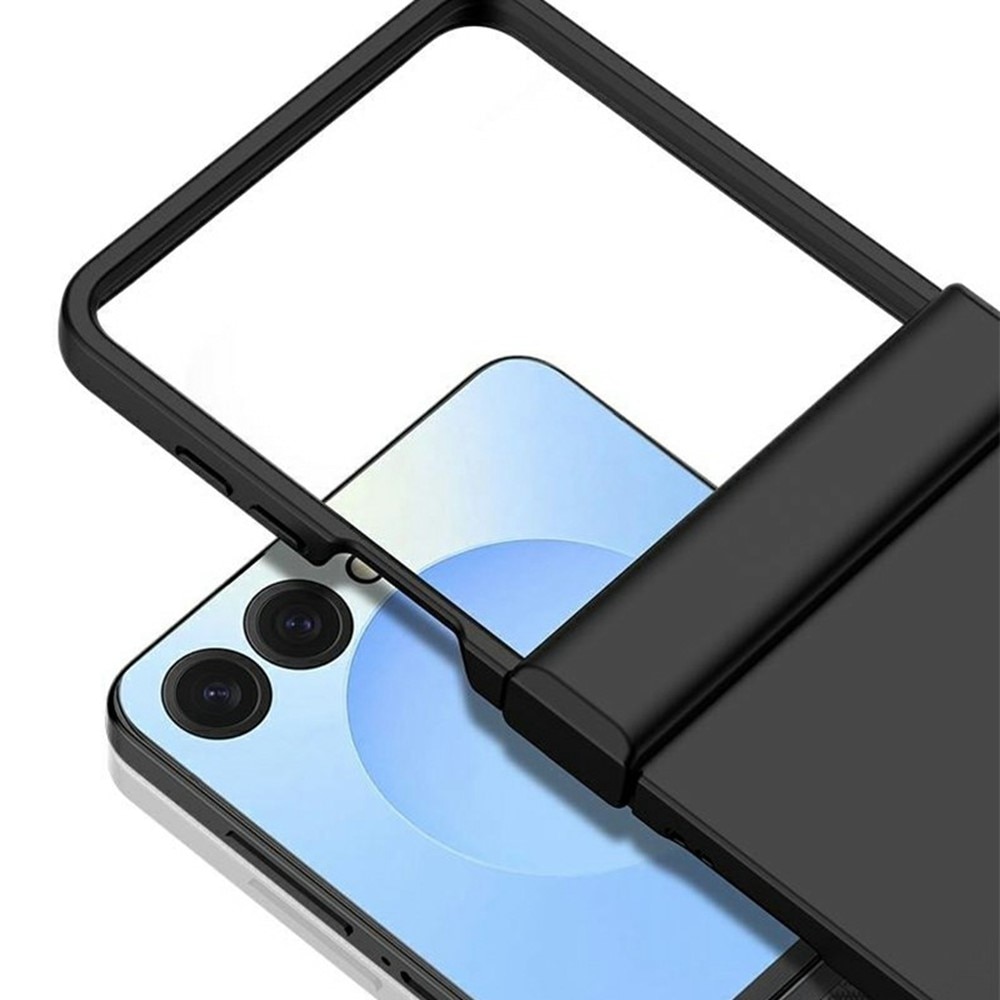 Hard Case Rubberized Hinge Protection Samsung Galaxy Z Flip 7 Musta