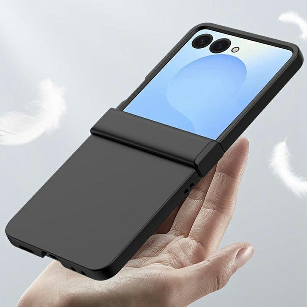 Hard Case Rubberized Hinge Protection Samsung Galaxy Z Flip 7 Musta