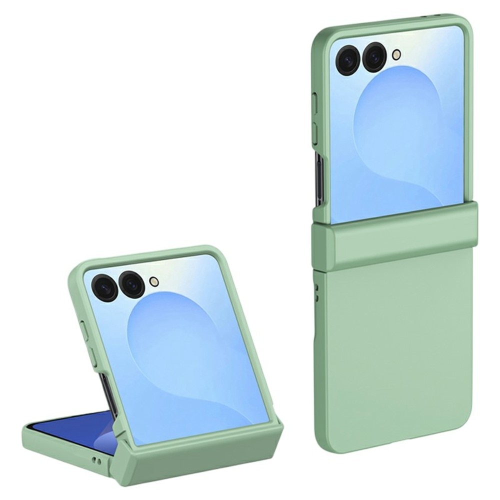 Hard Case Rubberized Hinge Protection Samsung Galaxy Z Flip 7 Vihreä