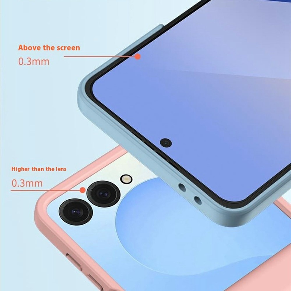 Hard Case Rubberized Hinge Protection Samsung Galaxy Z Flip 7 Vihreä