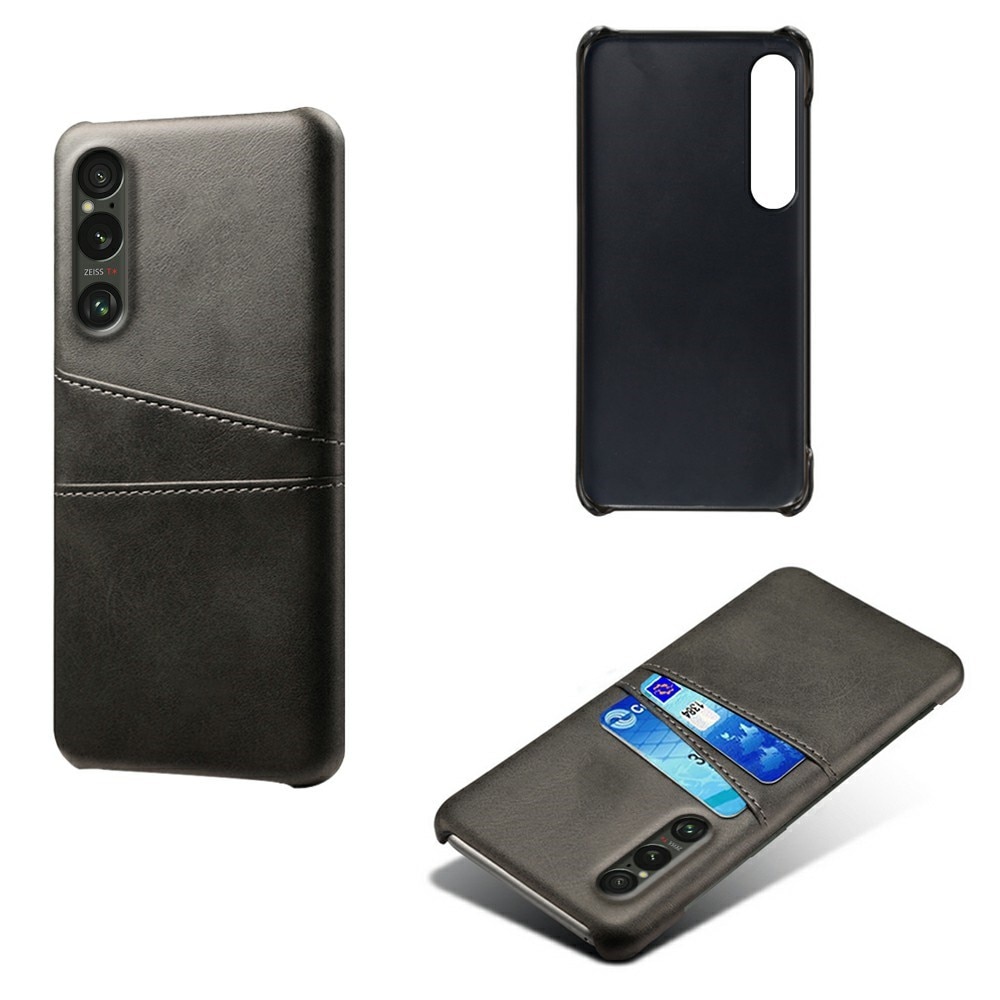 Card Slots Case Sony Xperia 1 VII Musta