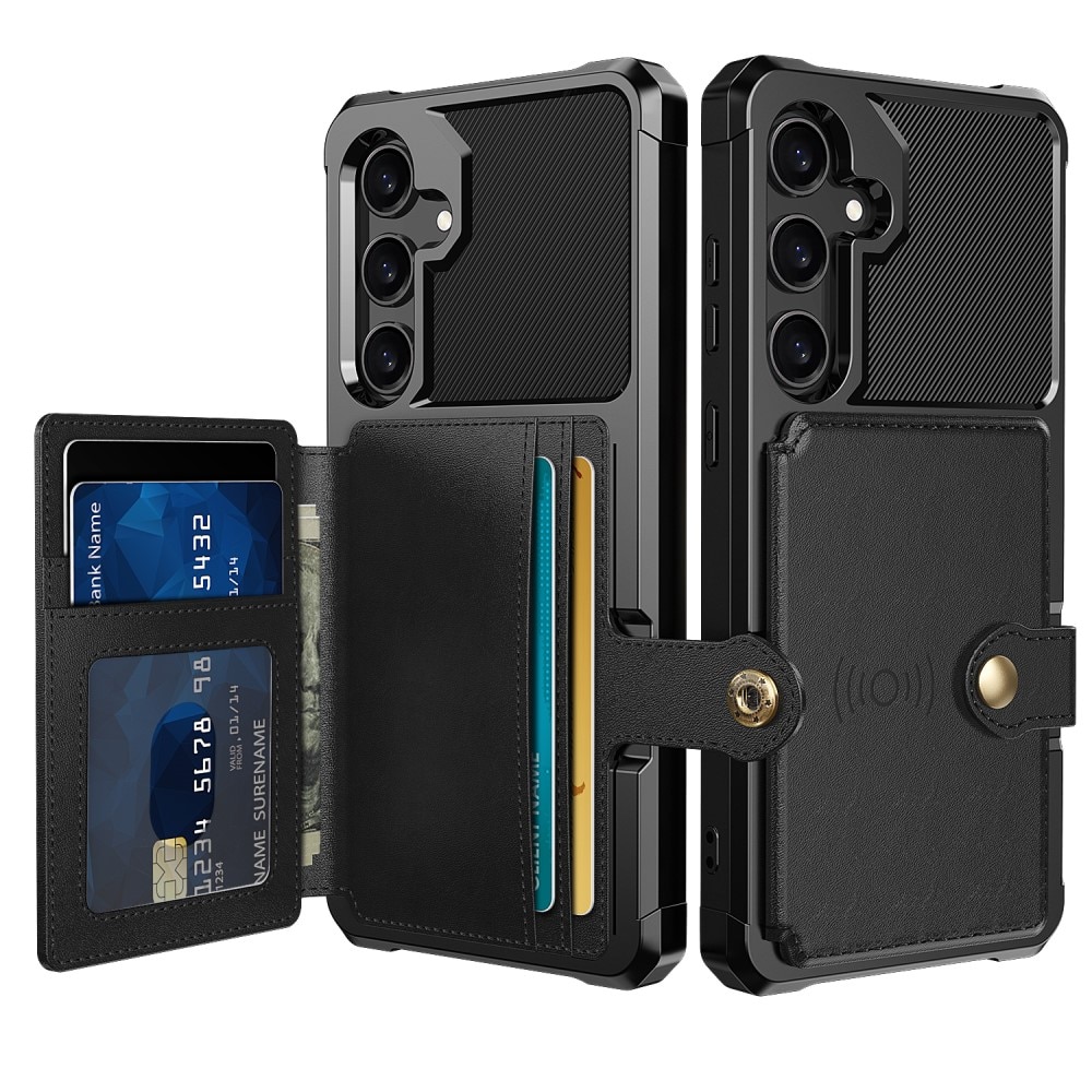 Tough Multi-slot Case Samsung Galaxy S24 FE Musta
