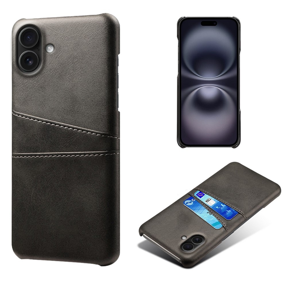 Card Slots Case iPhone 17 Musta