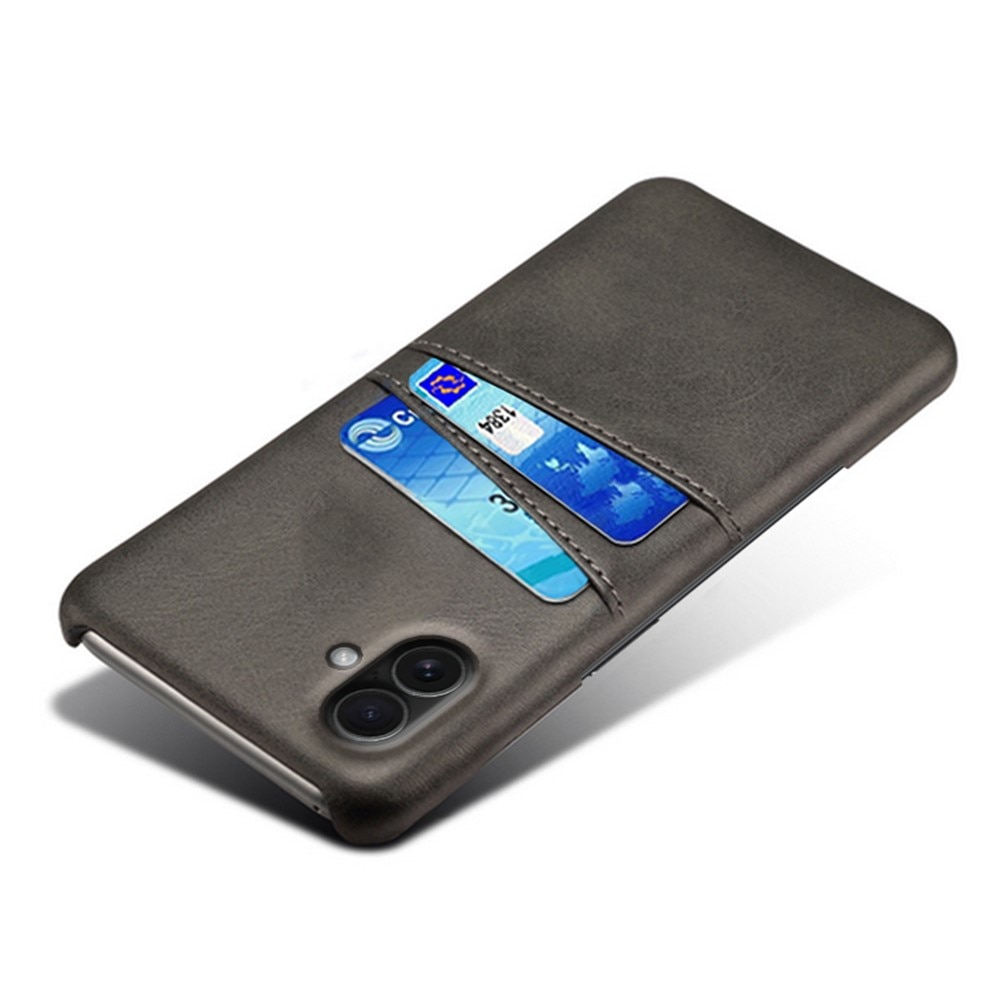 Card Slots Case iPhone 17 Musta