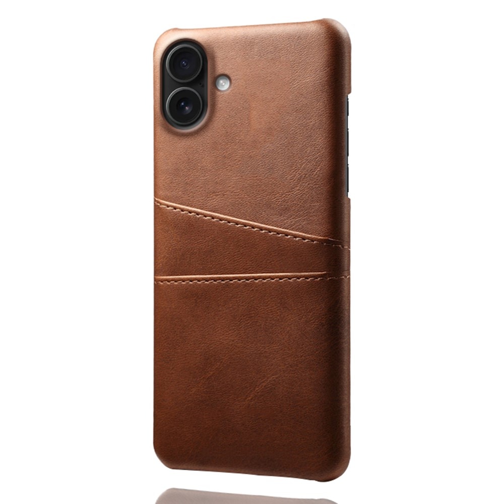 Card Slots Case iPhone 17 Ruskea