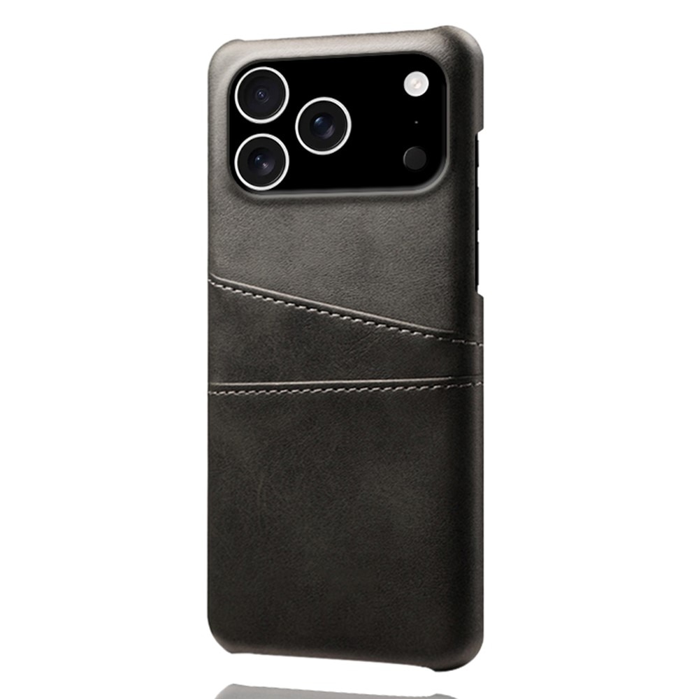 Card Slots Case iPhone 17 Pro Musta
