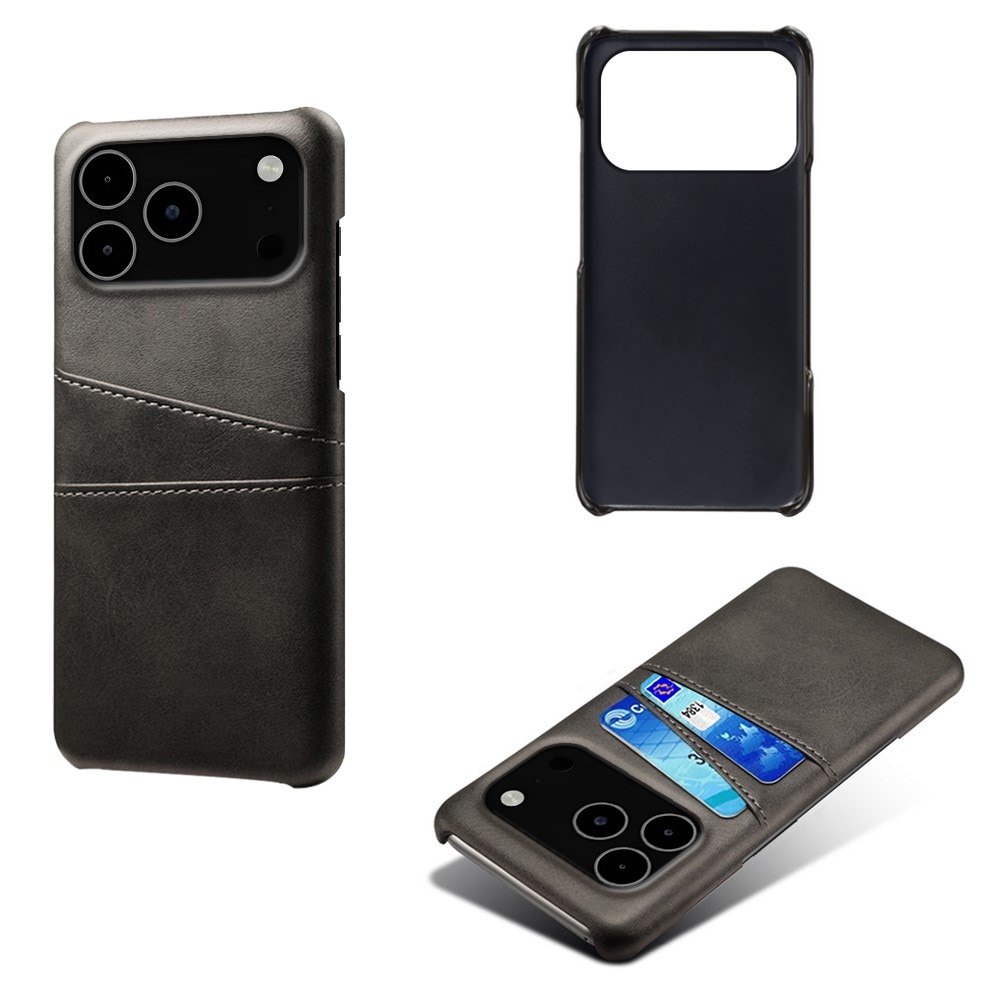 Card Slots Case iPhone 17 Pro Max Musta