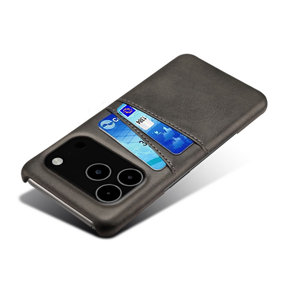 Card Slots Case iPhone 17 Pro Max Musta