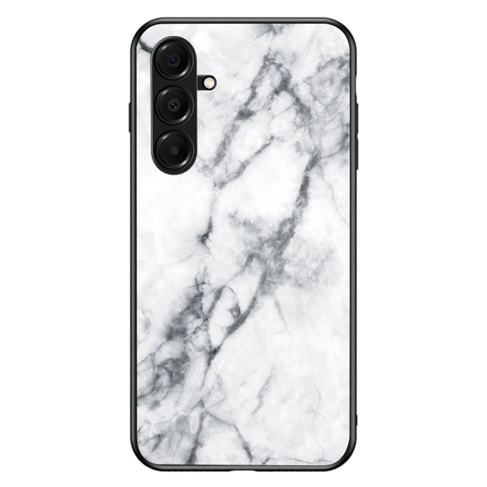 Panssarilasi Kuori Samsung Galaxy A17 Valkoista marmoria