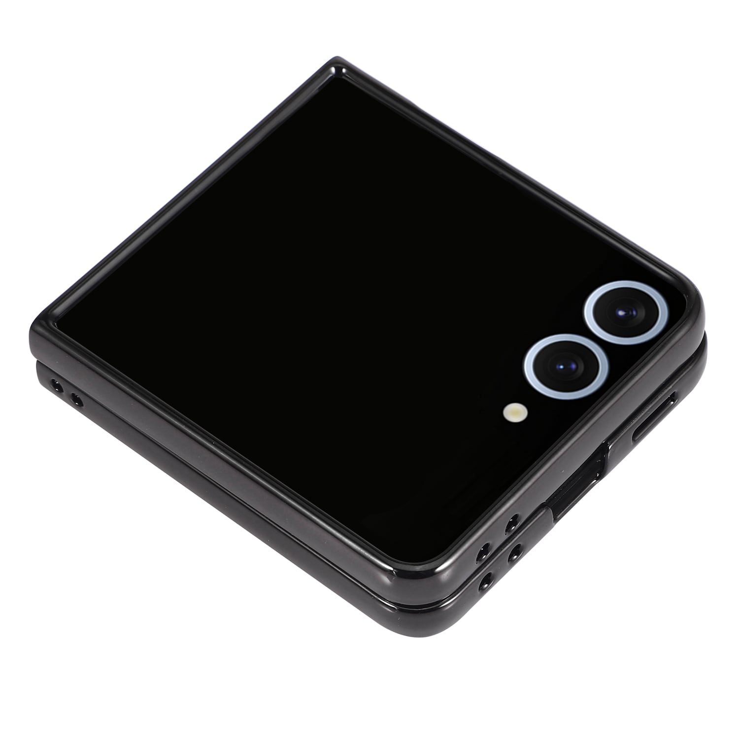 Samsung Galaxy Z Flip 7 Glitterikuori Ruusukulta