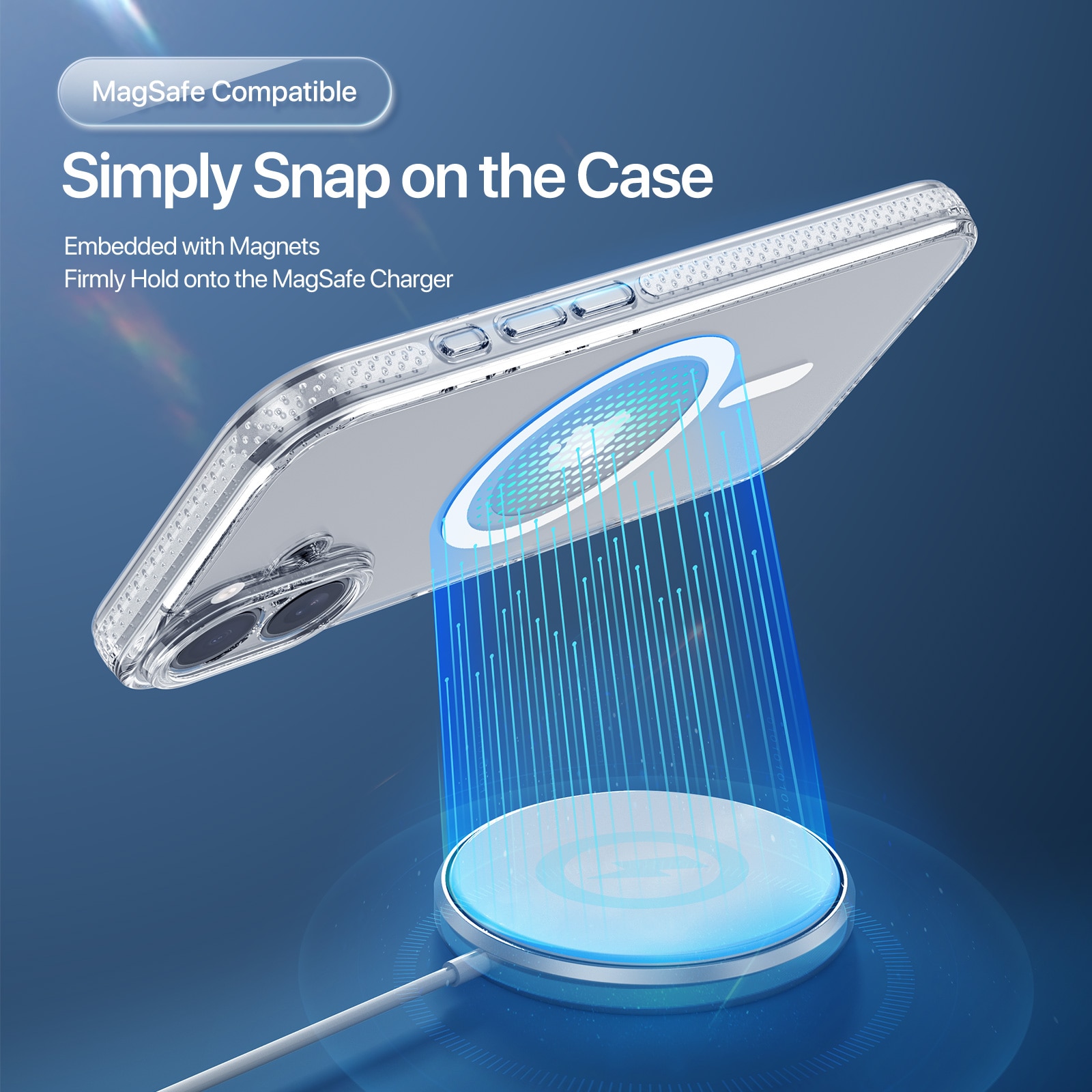 Clin Series MagSafe iPhone 17 kirkas