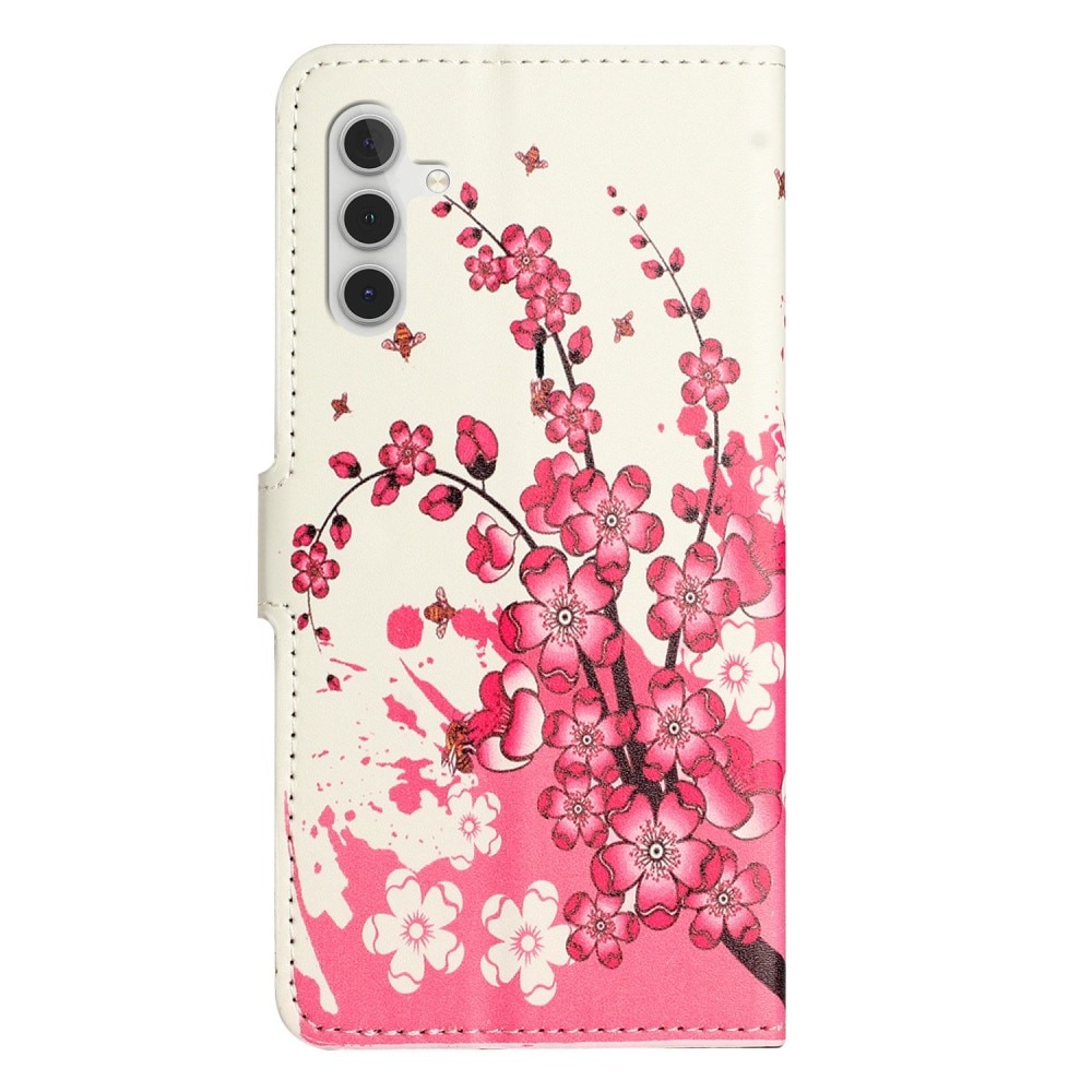 Samsung Galaxy A14 Lompakkokotelo kirsikankukka