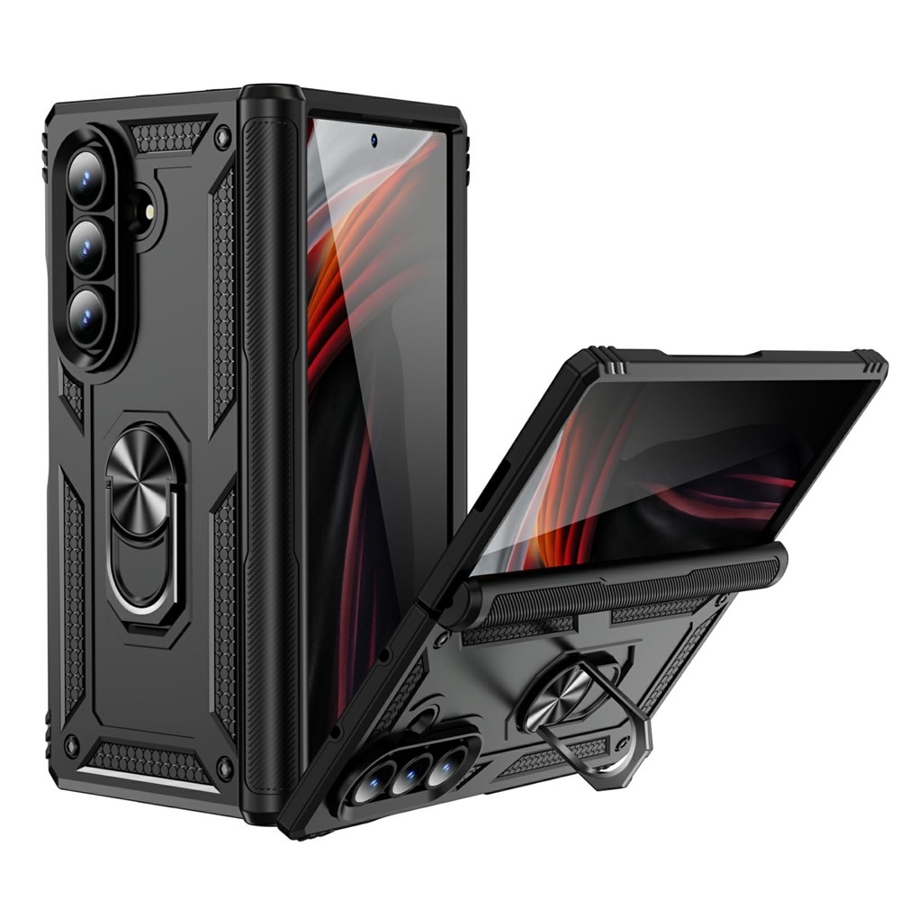 Hybridikuori Tech Ring Samsung Galaxy Z Fold 7 musta