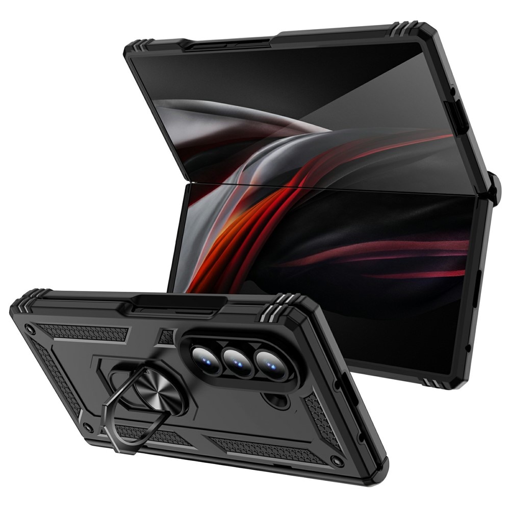Hybridikuori Tech Ring Samsung Galaxy Z Fold 7 musta
