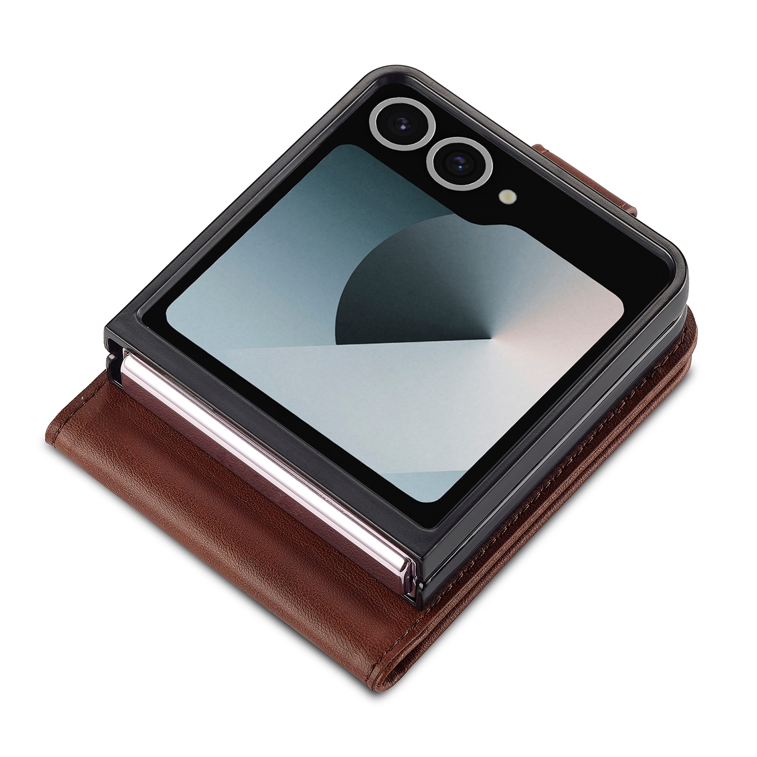 Lompakkokotelot Samsung Galaxy Z Flip 7 Ruskea