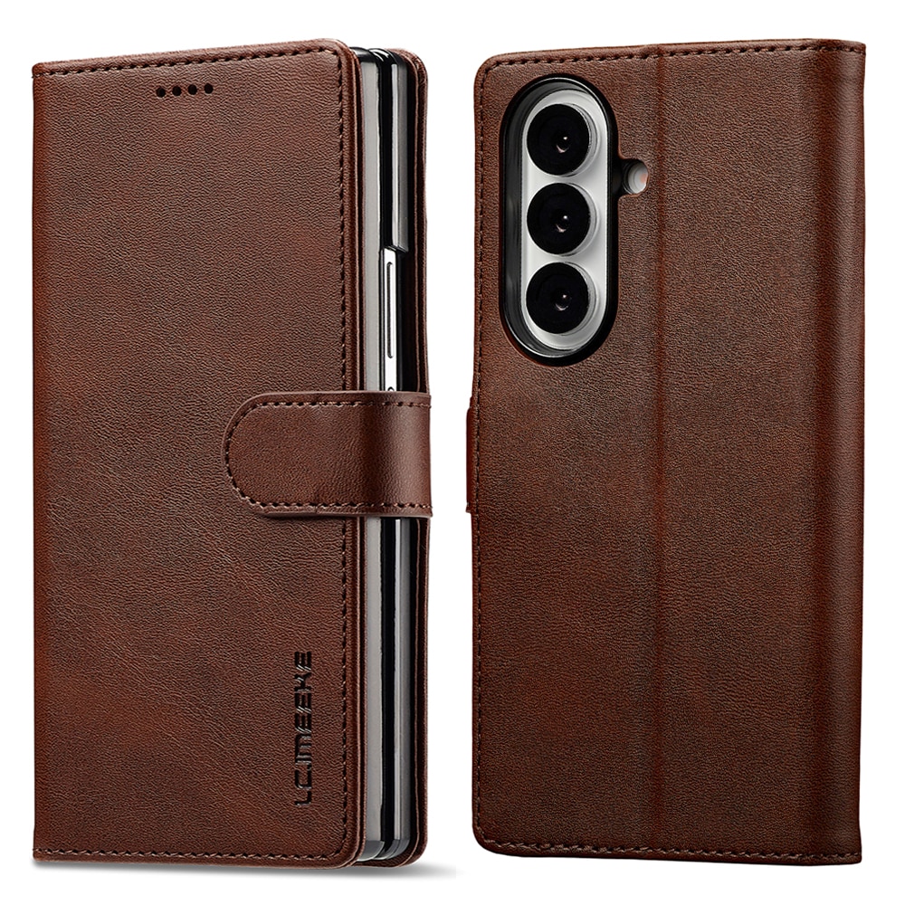 Lompakkokotelot Samsung Galaxy Z Fold 7 Ruskea