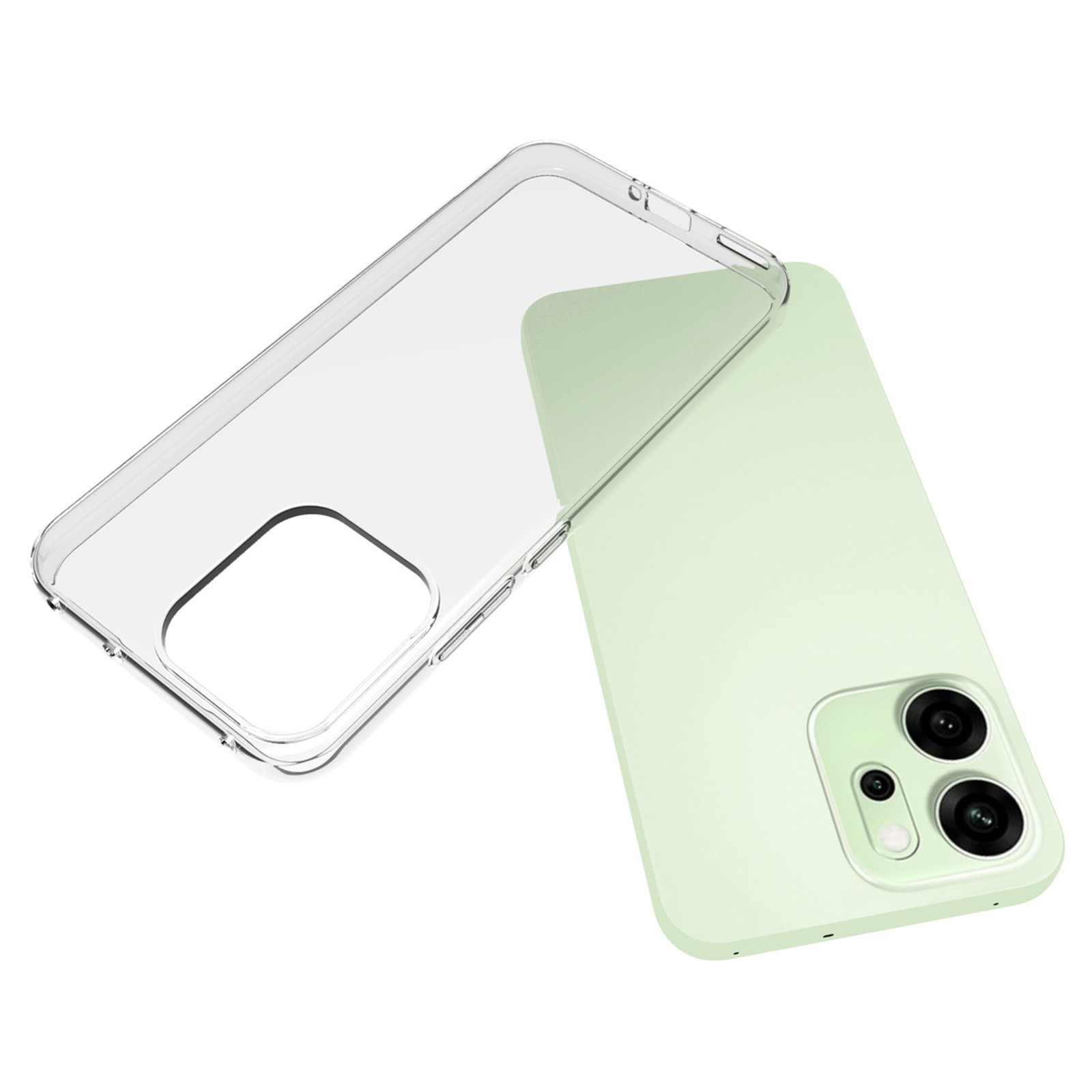 TPU Kuori Oppo Reno 14 F Kirkas