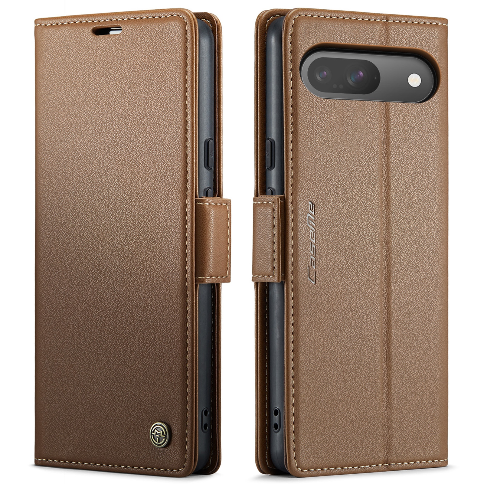 RFID Slim Lompakkokotelo Google Pixel 10 Ruskea
