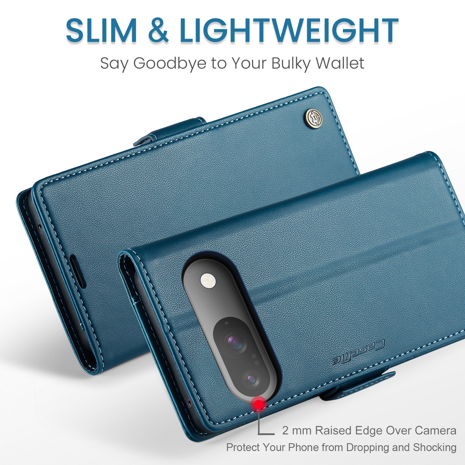RFID Slim Lompakkokotelo Google Pixel 10 Pro Sininen