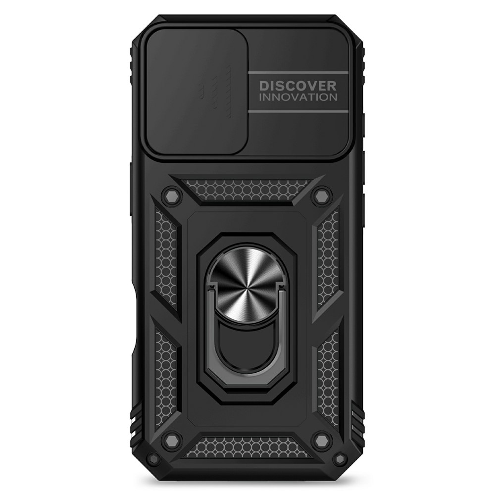 Hybridikuori Ring + Kamerasuojalla iPhone 17 Musta