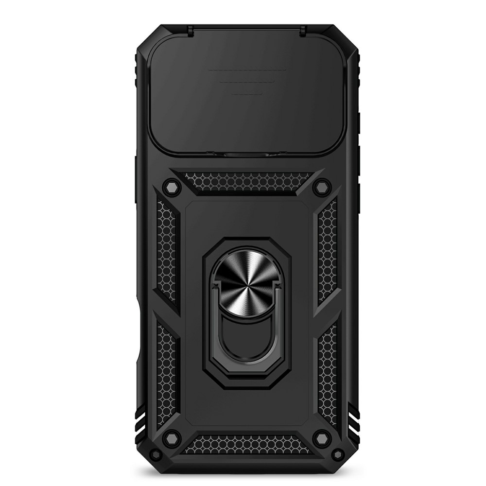 Hybridikuori Ring + Kamerasuojalla iPhone 17 Pro Musta